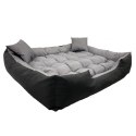 LEGOWISKO DLA  PSA ECCO 60x50 / 75x65 CM SZARO-CZARNE