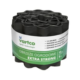 OBRZEŻE OGRODOWE FALISTE 15CM x9M VARTCO ExTRA STRONG SZARE