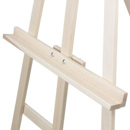 WOODOK SZTALUGA DO MALOWANIA 150 CM, STABILNE DREWNO BUKOWE, NATURALNE DREWNO EKO, DLA DOROSŁYCH I DZIECI,  PROFESJONALNYCH ARTYS