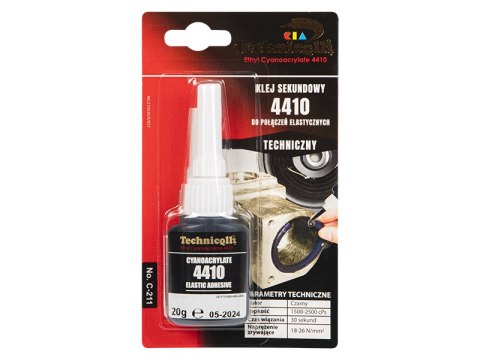 91-475# KLEJ SEKUNDOWY ELASTYCZNY 4410 20G TECHNICqLL
