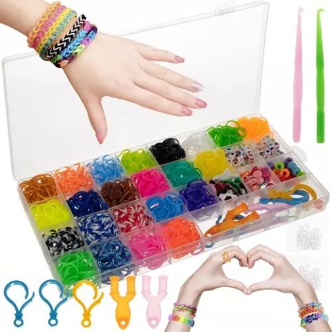 GUMKI DO ROBIENIA BRANSOLETEK DIY 18273 GUMKI DO ROBIENIA BRANSOLETEK DIY 18273