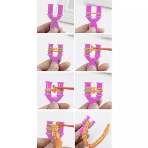 GUMKI DO ROBIENIA BRANSOLETEK DIY 18273 GUMKI DO ROBIENIA BRANSOLETEK DIY 18273