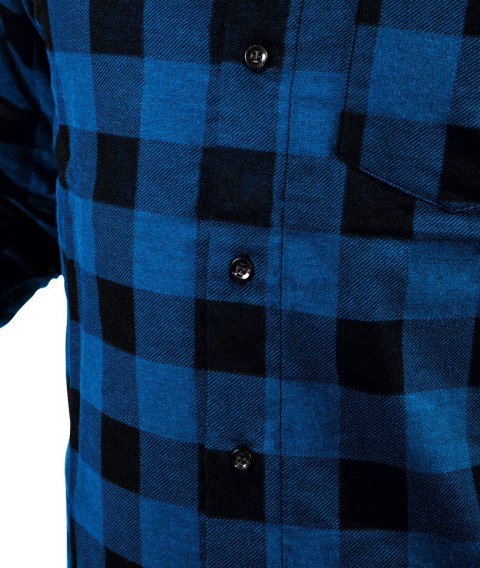 KOSZULA FLANELOWA, GRANATOWA, ROZMIAR XXL KOSZULA FLANELOWA, GRANATOWA, ROZMIAR XXL