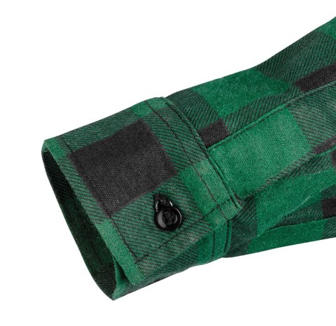 KOSZULA FLANELOWA, ZIELONA, ROZMIAR XL KOSZULA FLANELOWA, ZIELONA, ROZMIAR XL