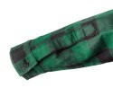 KOSZULA FLANELOWA, ZIELONA, ROZMIAR XL