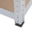 REGAŁ MAGAZYNOWY METALOWY SZAFKA 175 KG x5 180x90x40CM GREENBLUE, OCYNK, ROZKŁADANY, MDF, GB378