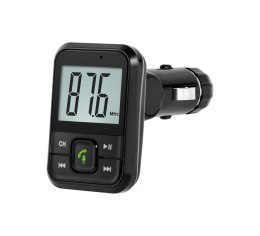 TRANSMITER SAMOCHODOWY Z FUNKCJĄ BLUETOOTH I GNIAZDEM USB