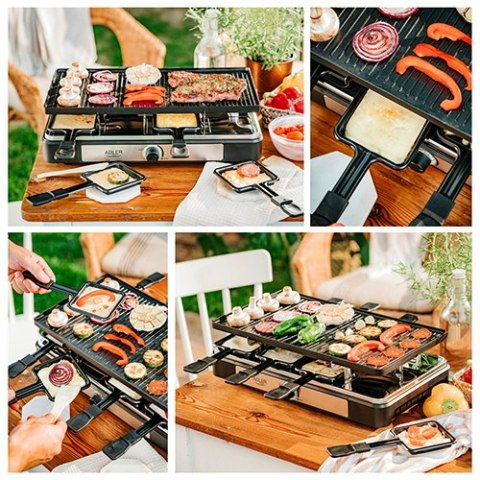AD 6616 RACLETTE - GRILL ELEKTRYCZNY AD 6616 RACLETTE - GRILL ELEKTRYCZNY