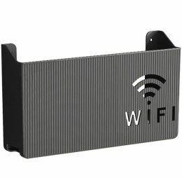 AG986A UCHWYT  PÓŁKA NA ROUTER WIFI CZARNY