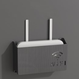 AG986A UCHWYT  PÓŁKA NA ROUTER WIFI CZARNY