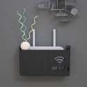 AG986A UCHWYT  PÓŁKA NA ROUTER WIFI CZARNY