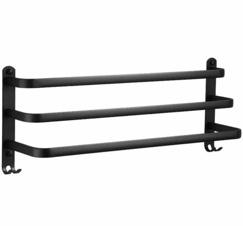 AG988A WIESZAK ŚCIENNY NA RĘCZNIKI 50CM AG988A WIESZAK ŚCIENNY NA RĘCZNIKI 50CM