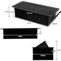 GNIAZDO CHOWANE W BLAT USB-  PODWÓJNE IZOxIS 21446