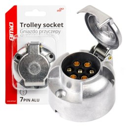 GNIAZDO HAKA  PRZYCZE PY ALUMINIOWE 7  PIN AMIO-03217