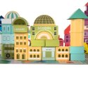 KLOCKI DREWNIANE- MIASTO 100SZT. KRUZZEL 19159