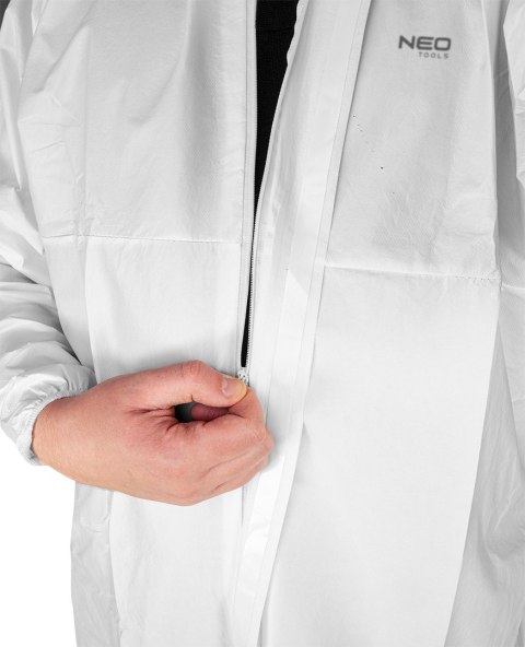KOMBINEZON OCHRONNY PP+PE, ROZMIAR XXL/XXXL KOMBINEZON OCHRONNY PP+PE, ROZMIAR XXL/XXXL