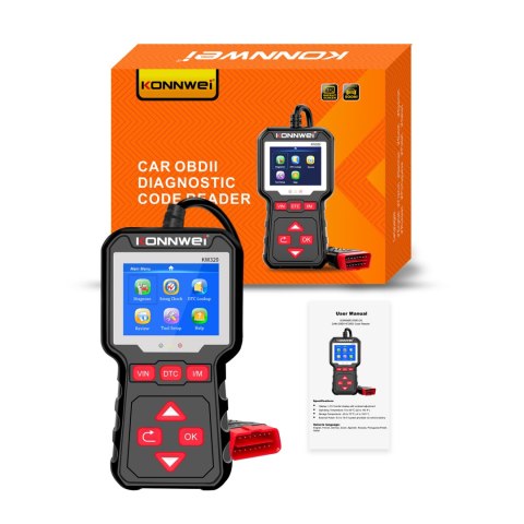 MIERNIK DIAGNOSTYCZNY, SKANER OBD2 KONNWEI KW320 MIERNIK DIAGNOSTYCZNY, SKANER OBD2 KONNWEI KW320