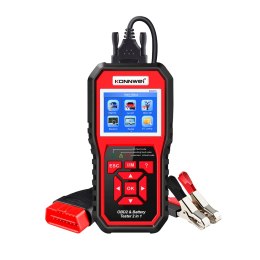 MIERNIK DIAGNOSTYCZNY, SKANER OBD2, TESTER BATERII KONNWEI KW870