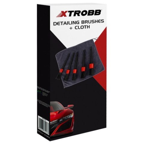 PĘDZLE DETAILINGOWE + ŚCIERECZKA XTROBB 21449 PĘDZLE DETAILINGOWE + ŚCIERECZKA XTROBB 21449