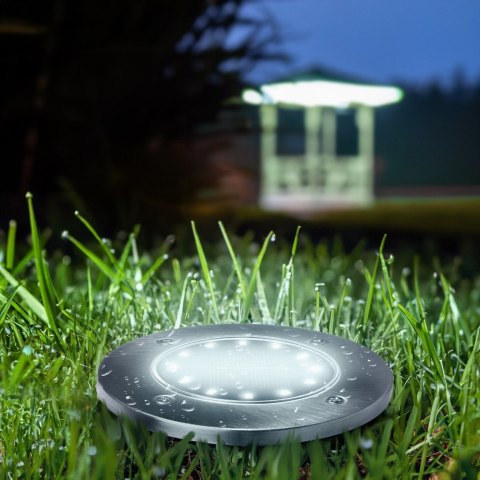 SOLARNA LAM PA NAJAZDOWA OGRODOWA LED MACLEAN IP44, 12 LED SMD, 4000K, NI-MH 600 MAH, 0,7W, MCE318 SOLARNA LAM PA NAJAZDOWA OGRODOWA LED MACLEAN IP44, 12 LED SMD, 4000K, NI-MH 600 MAH, 0,7W, MCE318
