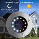 SOLARNA LAM PA NAJAZDOWA OGRODOWA LED MACLEAN IP44, 12 LED SMD, 4000K, NI-MH 600 MAH, 0,7W, MCE318