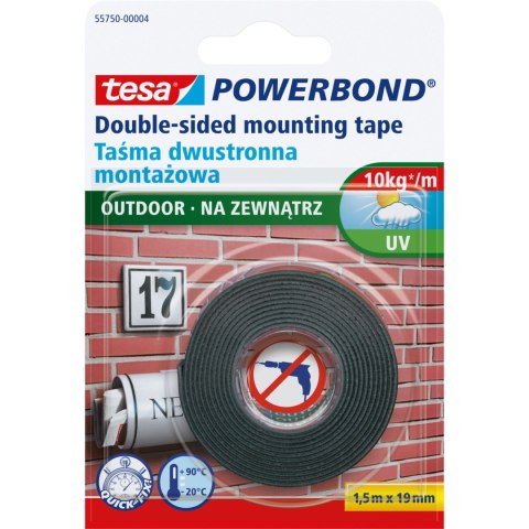 TAŚMA MONTAŻ.DWUSTR. PIAN.NA ZEW.5M:19MM (DO 1KG NA 10CM) PRO TAŚMA MONTAŻ.DWUSTR. PIAN.NA ZEW.5M:19MM (DO 1KG NA 10CM) PRO