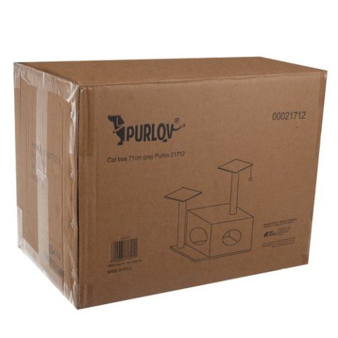 DRZEWKO DLA KOTA 71CM SZARE PURLOV 21712 DRZEWKO DLA KOTA 71CM SZARE PURLOV 21712