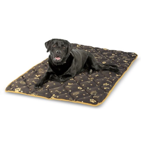 MATA WODOOD PORNA DLA PSA PRESTIGE KOŚCI ZŁOTE 120x80CM MATA WODOOD PORNA DLA PSA PRESTIGE KOŚCI ZŁOTE 120x80CM