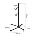 ROWEROWY UCHWYT SERWISOWY MACLEAN, STAL, MAx. OBCIĄŻENIE 20KG,  PASUJE DO ROWERÓW MTB Z KOŁAMI DO 27,5" MC-434