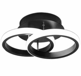 ZD110 LAM PA ŻYRANDOL  PLAFON LED CZARNA