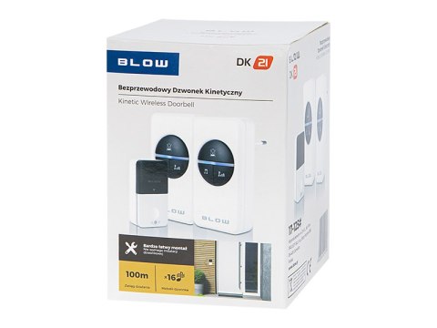 17-125# DZWONEK BEZ PRZEWODOWY KINETIC DK-21 17-125# DZWONEK BEZ PRZEWODOWY KINETIC DK-21