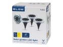 67-497# LAM PA SOLARNA NAJAZDOWA LED 4SZT