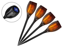 67-498# LAM PA SOLARNA LED  POCHODNIA 4SZT
