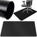 MATA OCHRONNA  POD KRZESŁO 100x140CM RUHHY - CZARNA