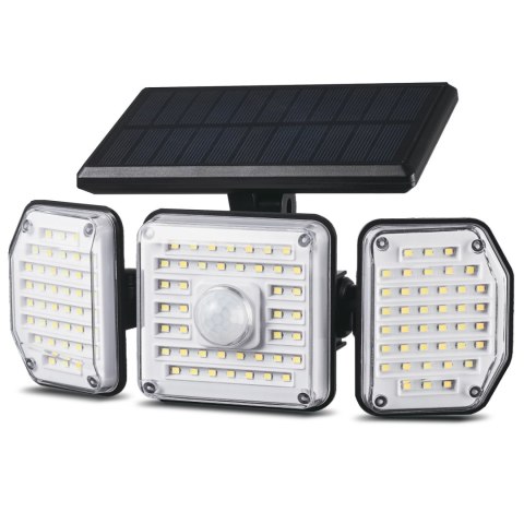 SOLARNA LAM PA LED Z CZUJNIKIEM RUCHU MACLEAN IP65, 4W, 320LM, 4000K, LI-ION 1200 MAH, 3 TRYBY PRACY MCE615 SOLARNA LAM PA LED Z CZUJNIKIEM RUCHU MACLEAN IP65, 4W, 320LM, 4000K, LI-ION 1200 MAH, 3 TRYBY PRACY MCE615