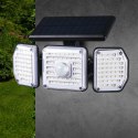 SOLARNA LAM PA LED Z CZUJNIKIEM RUCHU MACLEAN IP65, 4W, 320LM, 4000K, LI-ION 1200 MAH, 3 TRYBY  PRACY MCE615