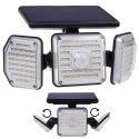SOLARNA LAM PA LED Z CZUJNIKIEM RUCHU MACLEAN IP65, 4W, 320LM, 4000K, LI-ION 1200 MAH, 3 TRYBY  PRACY MCE615