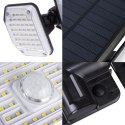 SOLARNA LAM PA LED Z CZUJNIKIEM RUCHU MACLEAN IP65, 4W, 320LM, 4000K, LI-ION 1200 MAH, 3 TRYBY  PRACY MCE615