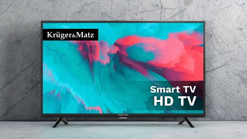 TELEWIZOR KRUGER&MATZ 32" HD SMART DVB-T2/S2 H.265 HEVC TELEWIZOR KRUGER&MATZ 32" HD SMART DVB-T2/S2 H.265 HEVC