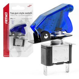 WŁĄCZNIK  PRZEŁĄCZNIK TO P GUN  PODŚWIETLENIE NIEBIESKIE AMIO-03096