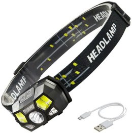 ZD112 LATARKA CZOŁOWA LED CZUJNIK RUCHU