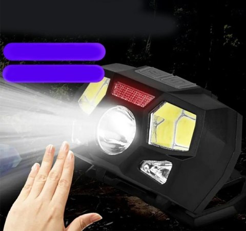 ZD112 LATARKA CZOŁOWA LED CZUJNIK RUCHU ZD112 LATARKA CZOŁOWA LED CZUJNIK RUCHU