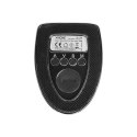 DOLOMIT LED 5W, LAM PKA BIURKOWA Z BUDZIKIEM, 400LM, 4000K, CZARNA