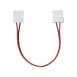 ZŁĄCZKA LED 8MM, DWUSTRONNA, Z  PRZEWODEM