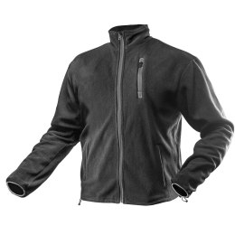 BLUZA  POLAROWA, GRAFITOWA, ROZMIAR S