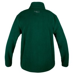 BLUZA  POLAROWA, ZIELONA, ROZMIAR S