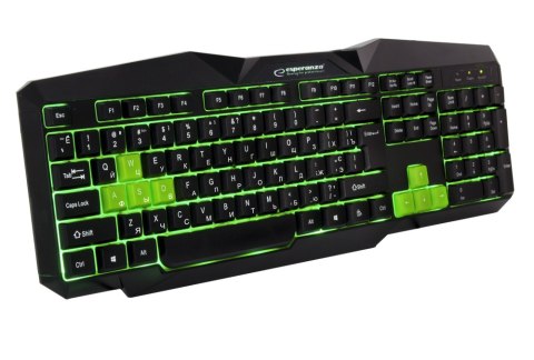 EGK201GUA ES PERANZA KLAWIATURA PRZEWOD. GAMING LED USB TIRIONS ZIELONA UA EGK201GUA ES PERANZA KLAWIATURA PRZEWOD. GAMING LED USB TIRIONS ZIELONA UA