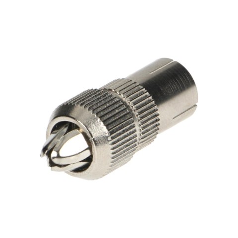 GNIAZDO ANTENOWE TV NA KABEL, METALOWE GNIAZDO ANTENOWE TV NA KABEL, METALOWE