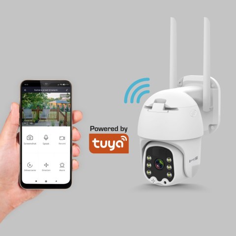 KAMERA WI-FI ZEWNĘTRZNA KRUGER&MATZ CONNECT C90 SOLAR KAMERA WI-FI ZEWNĘTRZNA KRUGER&MATZ CONNECT C90 SOLAR