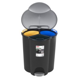 KOSZ DO SEGREGACJI ŚMIECI CURVER TRIO 40L V2